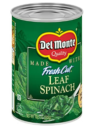 Del Monte Canned Spinach